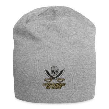 Geocaching - Bonnet en jersey - gris chiné - Devant