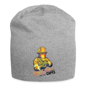 Firefighter Fire Department - Jersey Beanie - heather grey - Front