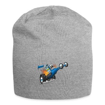 Hotrod Rennauto Amerika Shirt - Jersey Beanie - heather grey - Front