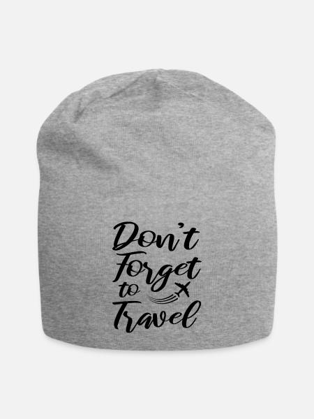 Voyage - Bonnet en jersey - gris chiné