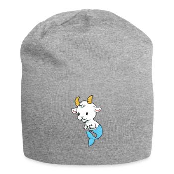 Capricorn Baby Steinbock Baby - Jersey-Beanie - Grau meliert - Vorne