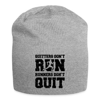 Running - Jersey Beanie - heather grey - Front