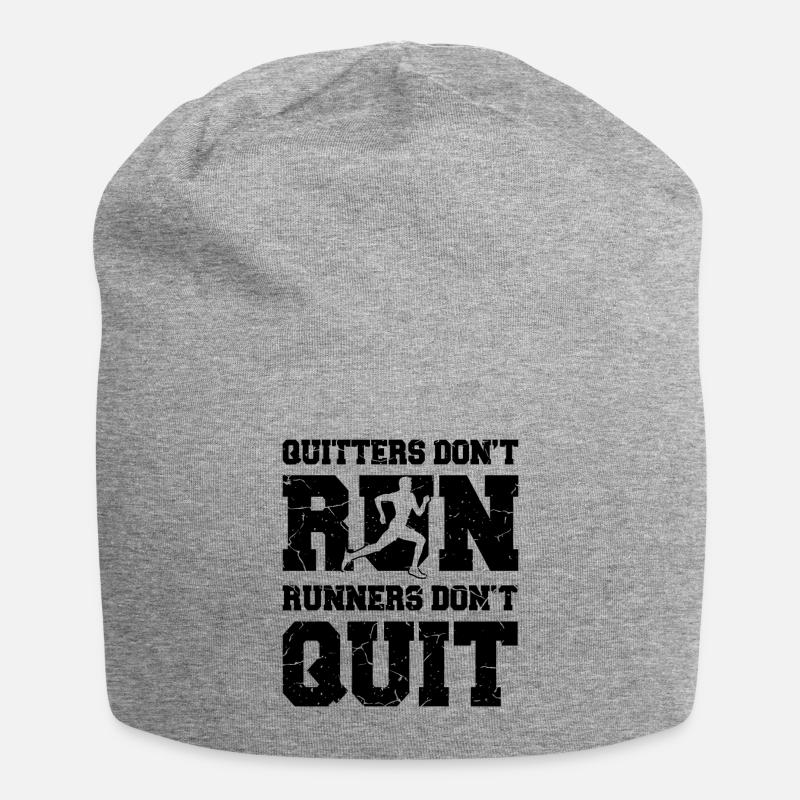 Running - Jersey Beanie - heather grey