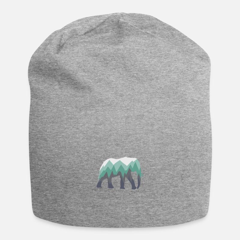elephant - Jersey Beanie - heather grey