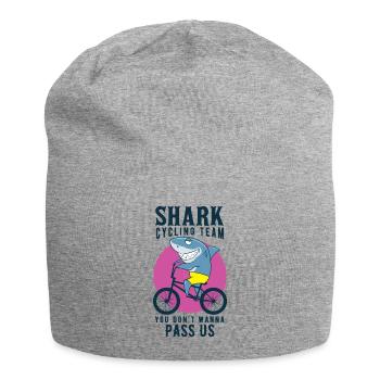 Fahrrad - Jersey-Beanie - Grau meliert - Vorne