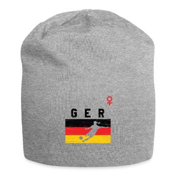 Football féminin en Allemagne - Bonnet en jersey - gris chiné - Devant