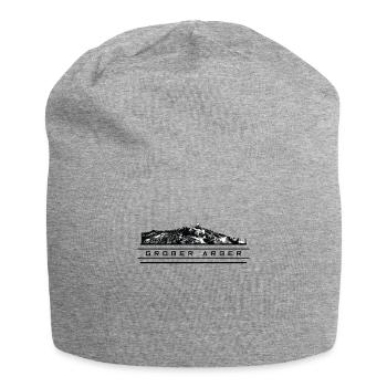 Großer Arber - Jersey-Beanie - Grau meliert - Vorne