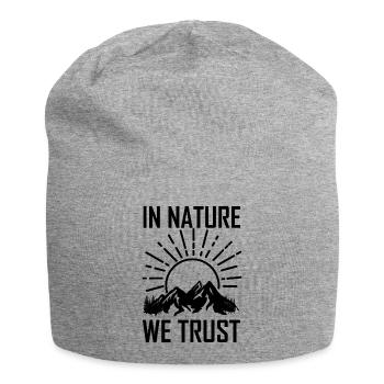 Agriculture agricole - Bonnet en jersey - gris chiné - Devant