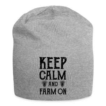 Farm Agriculture - Jersey Beanie - heather grey - Front