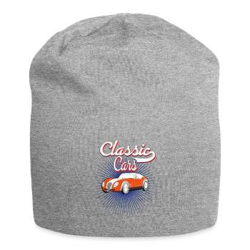 Automobil Auto Oldtimer Klassik - Jersey-Beanie - Grau meliert - Vorne