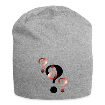 Fragezeichen Feuerwerk - Jersey-Beanie - Grau meliert - Vorne
