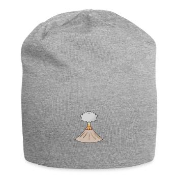 volcan - Bonnet en jersey - gris chiné - Devant