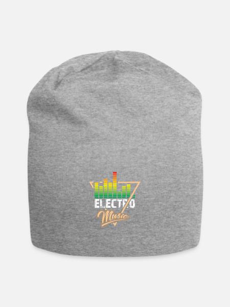 Electro Music Logo - Jersey-Beanie - Grau meliert