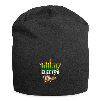 Electro Music Logo - Jersey-Beanie - Anthrazit - Vorne