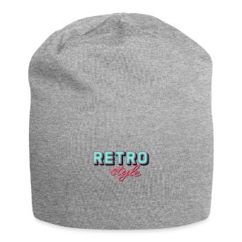 rétro - Bonnet en jersey - gris chiné - Devant