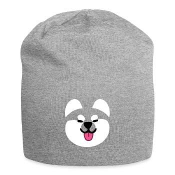 Shiba Inu - Jersey Beanie - heather grey - Front