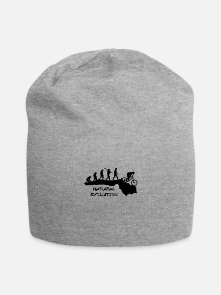 Evolution naturelle du vélo de montagne - Bonnet en jersey - gris chiné