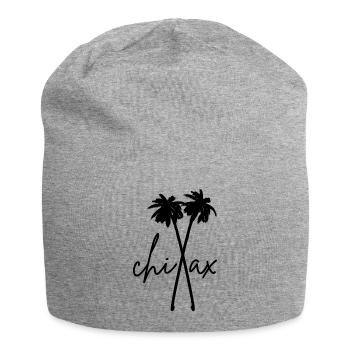 Relaxation Chill Out Palmes - Bonnet en jersey - gris chiné - Devant