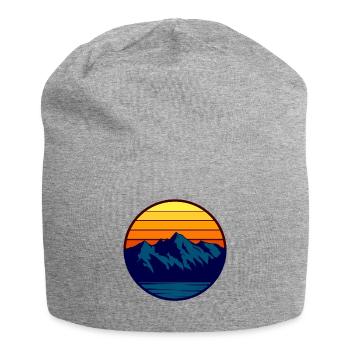 landscapes - Jersey Beanie - heather grey - Front