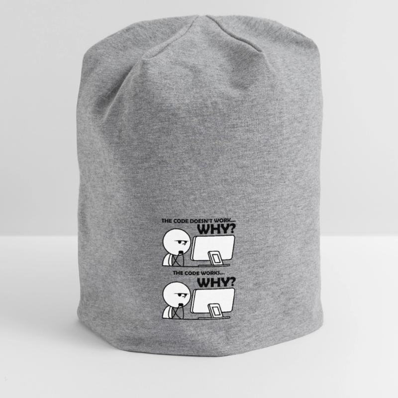 Programmierung Code Witzig Jersey-Beanie