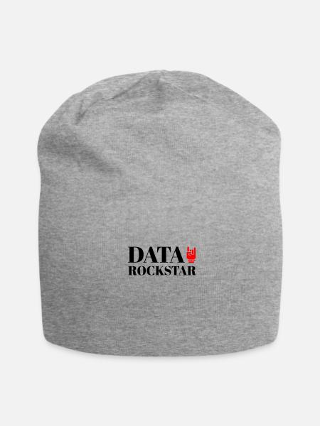 Rock Your DATA / Data Masterpiece - Jersey Beanie - heather grey