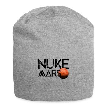 Nuke Mars Terraforming Space Red Planet - Bonnet en jersey - gris chiné - Devant