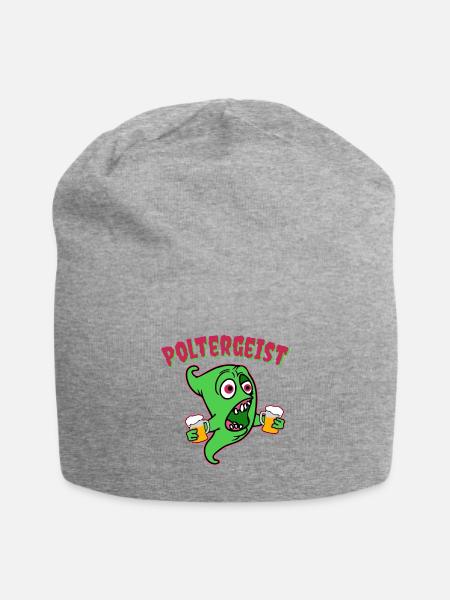 Polterer, Polterabend, Junggeselle, Geschenk - Jersey-Beanie - Grau meliert