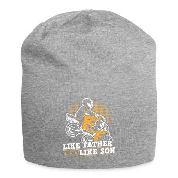 Like Father Like Son - Jersey Beanie - heather grey - Front
