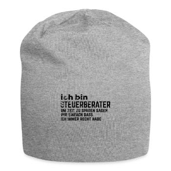 STEUERBERATER - Jersey-Beanie - Grau meliert - Vorne
