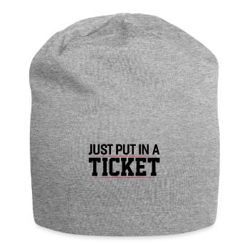 Support informatique informatique Service d’assistance informatique - Bonnet en jersey - gris chiné - Devant