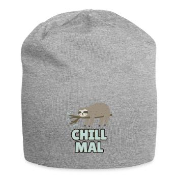 Sloth - Chill Mal - Jersey Beanie - heather grey - Front