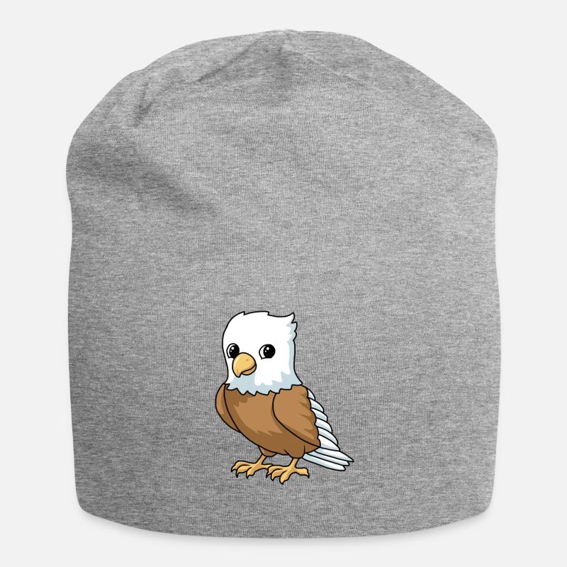 Comic Adler Eagle - Jersey Beanie - heather grey