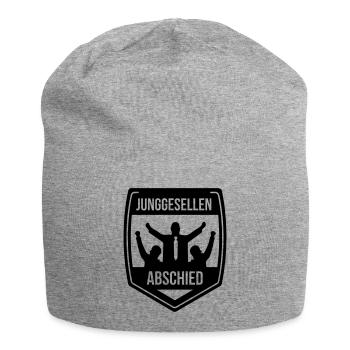 junggesellenabschied - Jersey-Beanie - Grau meliert - Vorne