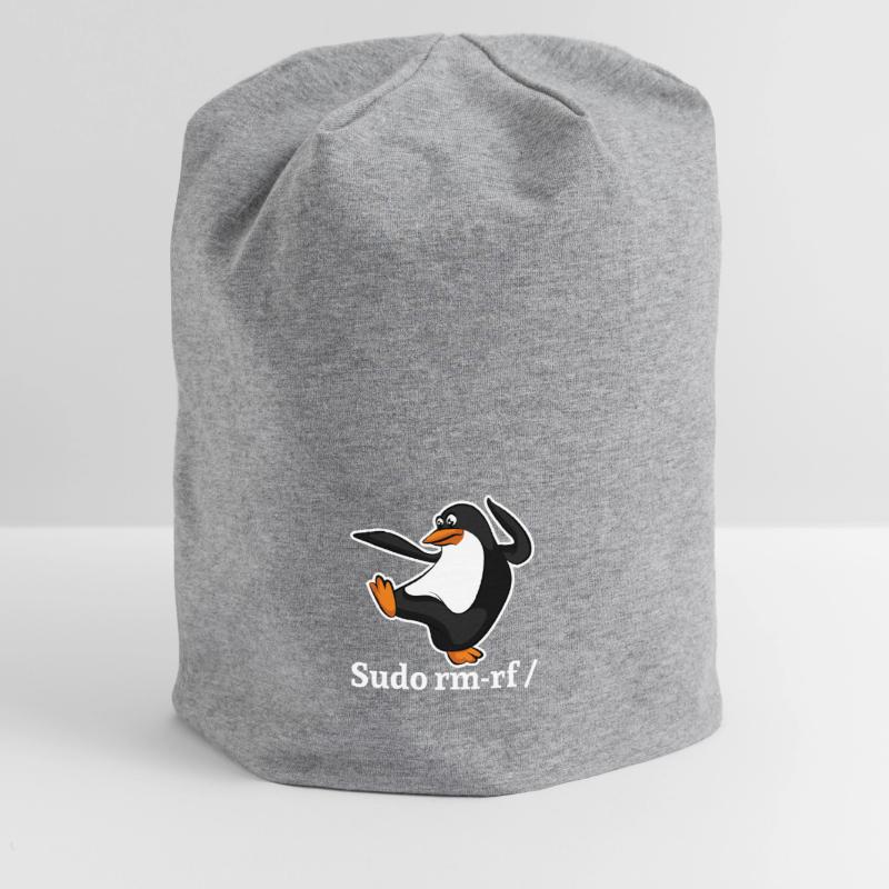 Tux Linux Penguin Sudo Rm Rf | Computer Geek Hack Jersey Beanie