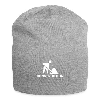 Construction /Construction /Construction /Reconstruction /Aide - Bonnet en jersey - gris chiné - Devant
