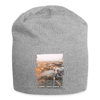 London - Jersey Beanie - heather grey - Front