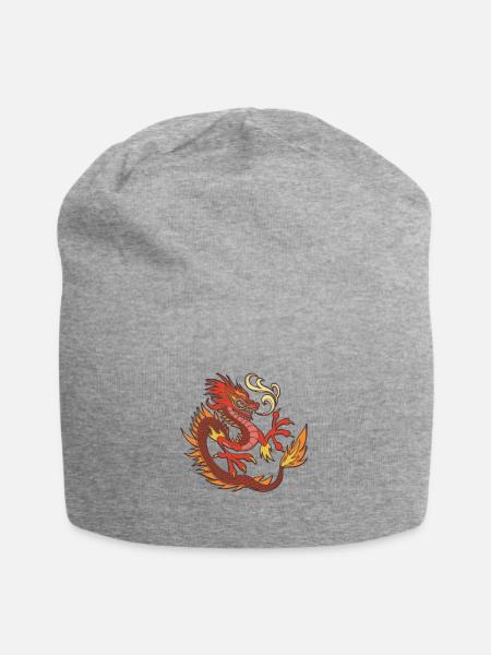 dragon - Bonnet en jersey - gris chiné