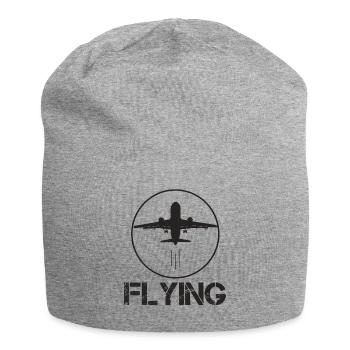 To fly - Jersey Beanie - heather grey - Front