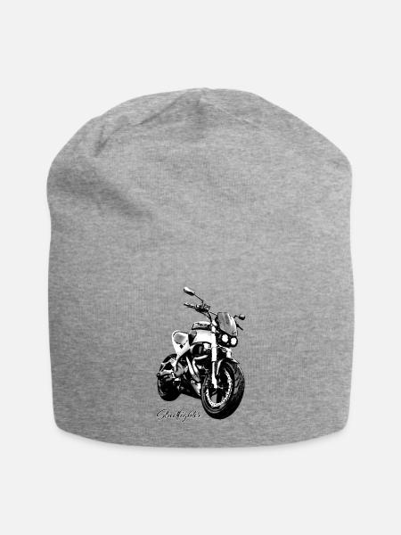 Streetfighter - Jersey-Beanie - Grau meliert