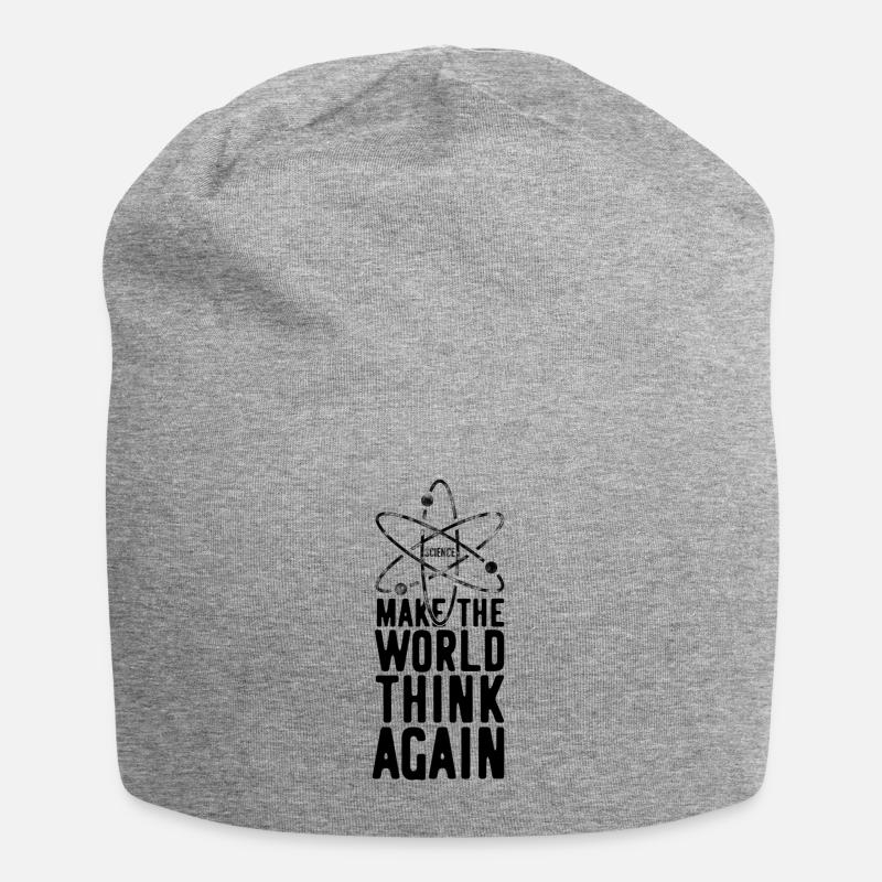 Nerd nerds sayings thinking - Jersey Beanie - heather grey