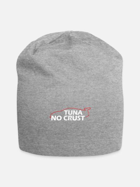 Tuna No Crust - Jersey-Beanie - Grau meliert