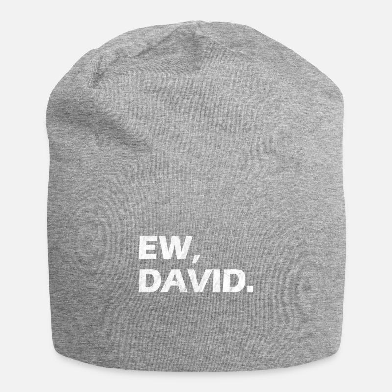 Ew David - Bonnet en jersey - gris chiné