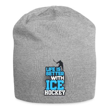 Eishockey - Jersey-Beanie - Grau meliert - Vorne