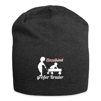 Großer Bruder - Jersey-Beanie - Anthrazit - Vorne