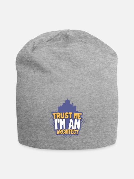 Architekt - Jersey-Beanie - Grau meliert