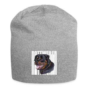 rottweiler - Jersey Beanie - heather grey - Front