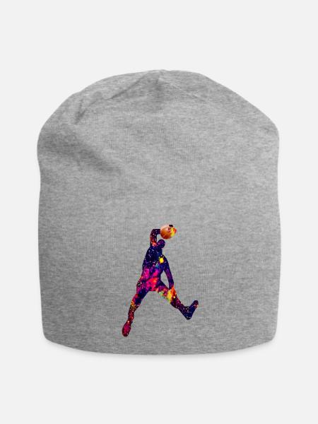 Dave Dunking Galaxy - Jersey-Beanie - Grau meliert