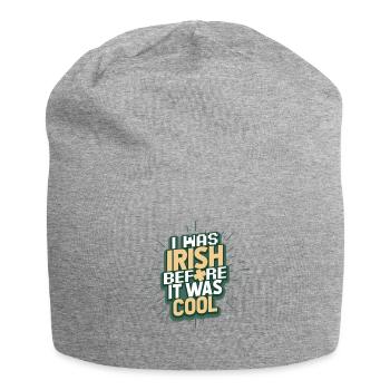 St. Patricks Day Irish - Jersey-Beanie - Grau meliert - Vorne