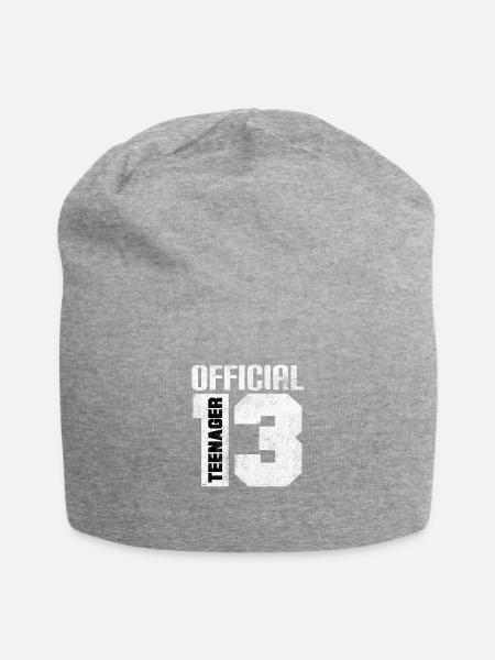 Official Teenager 13 - Jersey-Beanie - Grau meliert