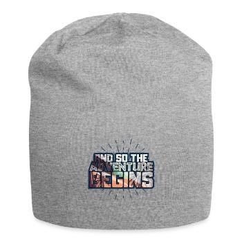travel - Jersey Beanie - heather grey - Front